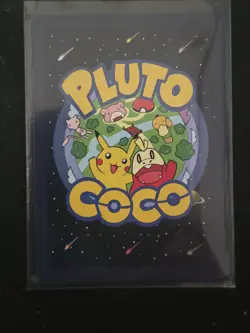 Pluto Coco Pokemon TCG Plutochu 109/400 Holo Foil Basic HP70 English Card - Image 2