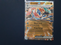 #106/167 Greninja ex Double Rare Twilight Masquerade Pokemon TCG Card - Image 1