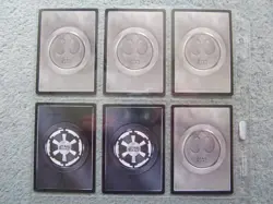 Star Wars CCG ENHANCED PREMIERE pack - 6 card set Black Border Decipher 1998 - Image 2