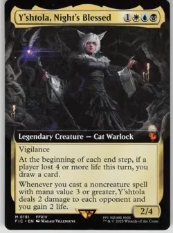 MTG TCG Y'shtola, Night's Blessed (Extended Art) M Commander: FINAL FANTASY 191 - Image 1