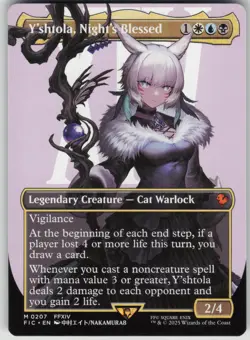 MTG TCG Y'shtola, Night's Blessed (Borderless) M Commander: FINAL FANTASY 207 - Image 1