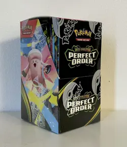 Pokemon: Mega Evolution Perfect Order Half Booster Display Box 18 Booster Packs - Image 2