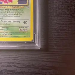 PCG9 (PSA 9) MINT Meganium Neo Genesis 1st Edition Holo Pokemon Card 11/111 - Image 4