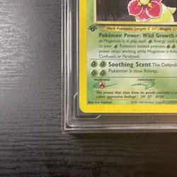 PCG9 (PSA 9) MINT Meganium Neo Genesis 1st Edition Holo Pokemon Card 11/111 - Image 5