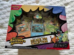 Pokemon Mega Evolution Ascended Heroes First Partners Deluxe Pin Collection Box - Image 3