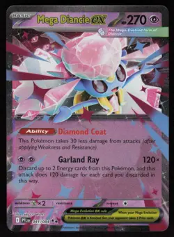 Mega Diancie ex 41/94: Phantasmal Flames Pokemon TCG Near Mint - Image 1