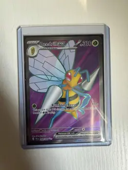 Pokemon TCG Beedrill EX 098/086 Full Art Chaos Rising - Image 1