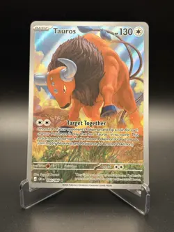 Tauros 096/086 Holo Illustration Rare Chaos Rising Pokemon Near Mint - Image 1