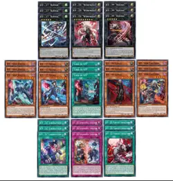 K9 Complete Deck Core 33 Cards JUSH-EN YuGiOh! PRE ORDER 31/07/2025 - Image 1