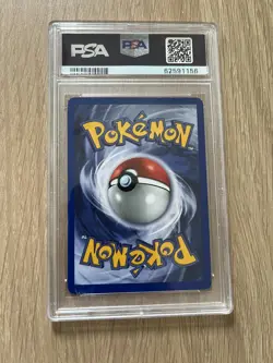 1999 Pokemon 1st Edition Base Set Shadowless Alakazam PSA 7 Holo - Image 3
