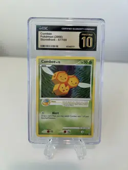 2008 Combee Pokemon Card Stormfront 57/100 CGC Graded 10 Pristine - Image 1