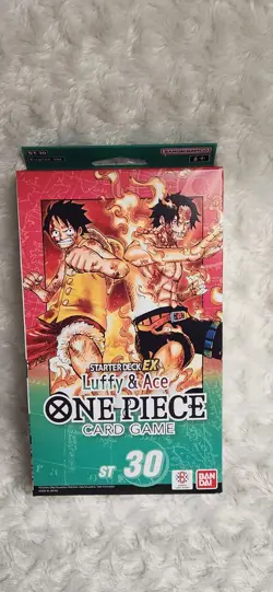Full Case 6x - One Piece: Starter Decks EX - Luffy & Ace ST-30 God Pack Possible - Image 5
