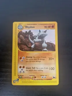 Rhydon 29/144 Skyridge Non-Holo Pokemon Card - Image 1