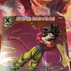 SS4 Son Goku Protector of the Earth SR Alt Art Foil Dragon Ball Super Card Game - Image 3