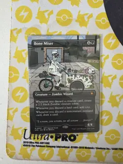 Bone Miser BORDERLESS Special Guests Magic MTG - Image 1
