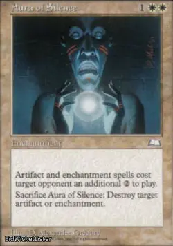Aura of Silence (Uncommon) Fine Normal English - Magic the Gathering - Image 1