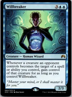 Willbreaker 84 Rare Magic Origins Magic: The Gathering Lightly Played - Image 1