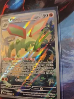 Pokemon TCG Flygon 101/94 Phantasmal Flames Illustration Rare Holo - Image 3