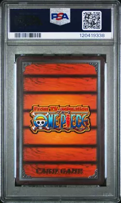 ONE PIECE NAMI & ROBIN CCG JAPANESE PROMO WJ12 SPECIAL PACK 2004 PSA 9 MINT CARD - Image 2