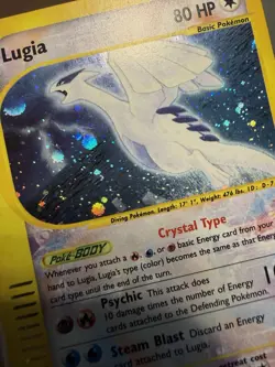 Pokemon Lugia Aquapolis Holo 2002 149/147 Crystal Englisch (ex AOG NearMint 7) - Image 3