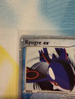 Kyogre EX 037 Holo Pokemon TCG Nintendo Black Star Promo 2006 LP/MP - Image 3