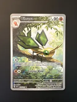 Vibrava 206/191 Illustration Rare Holo - Surging Sparks Pokemon Card - NM/M - Image 1
