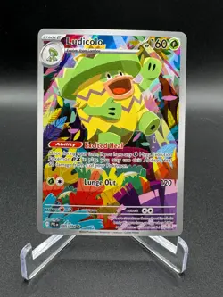 Pokemon Card TCG: Phantasmal Flames 095/094 Ludicolo Illustration Rare Holo - Image 1