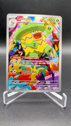 Pokemon Card TCG: Phantasmal Flames 095/094 Ludicolo Illustration Rare Holo - Image 2