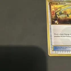 Energy Switch 109/108 Secret Rare Pokemon Card - Image 3