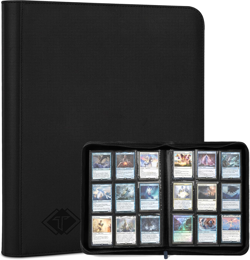 Zip MTG Card Binder with 432 Side Loading Pocket - Fits TCG Baseball Football Sp - Image 1