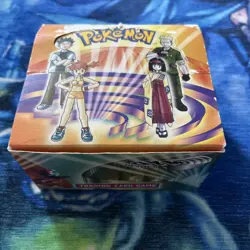 Pokemon Cards - Unlimited Gym Heroes - Empty Booster Box - Box Only - No Cards - Image 1