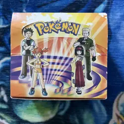 Pokemon Cards - Unlimited Gym Heroes - Empty Booster Box - Box Only - No Cards - Image 2