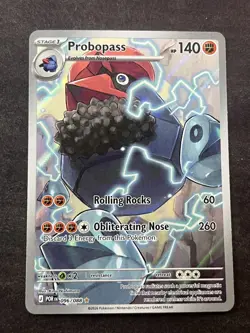 Pokemon TCG Probopass 096/088 Full Art Illustration Rare Holo Perfect Order - Image 1