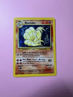 Ninetales - 13/130 - Carte Pokemon Set de Base 2 Holo Rare WOTC Ex - Image 1