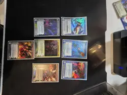 Chaotic Promo, Super, Rare 7 Card Lot Tcg Ccg - Image 1