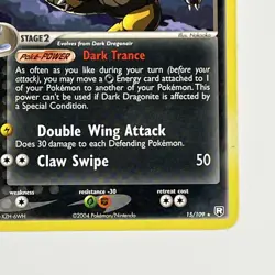 Dark Dragonite 15/109 Rare Team Rocket Returns Pokemon Non Holo - Image 4