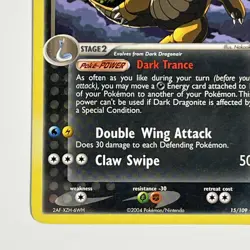 Dark Dragonite 15/109 Rare Team Rocket Returns Pokemon Non Holo - Image 5