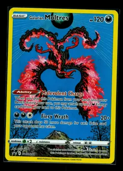 Galarian Moltres SWSH284 SWSH: Sword & Shield Promo Cards Holo NM - Image 1