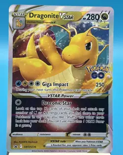 Dragonite VSTAR Pokemon Sword & Shield Promo SWSH236 Promo LP+ - Image 1