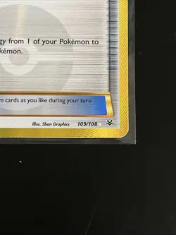 Pokemon TCG Energy Switch 109/108 Roaring Skies LP Fast Shipping - Image 3