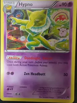 Hypno [Mp] 51/122 Breakpoint Rare Non-Holo Pokemon TCG - Image 1