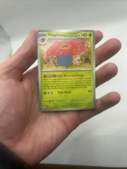 045/165 Vileplume Non-Holo Rare Pokemon TCG 151 Deck Exclusive MEW - Image 3