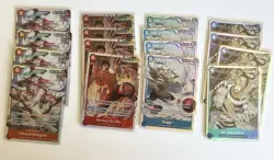 One Piece Card Game OP16 English 16 SR play sets Lot Luffy Buggy Newgate Galdino - Image 1