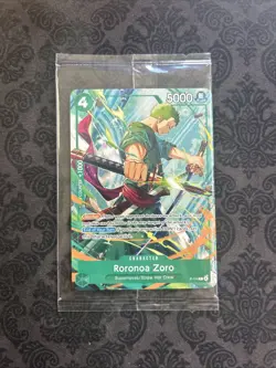 One Piece TCG - Roronoa Zoro , P-114, English Sealed - Image 1