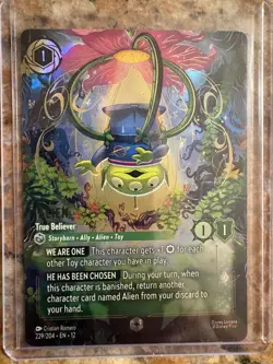 Alien - True Believer (Enchanted) 229/204 - Disney Lorcana: Wilds Unknown En-12 - Image 1