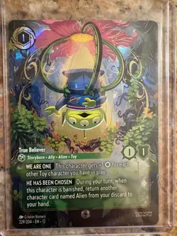 Alien - True Believer (Enchanted) 229/204 - Disney Lorcana: Wilds Unknown En-12 - Image 2