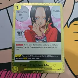 One Piece TCG OP14-118 You’ll Frighten Me… Card Game CCG English - Image 1