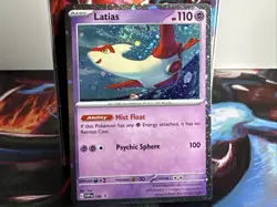 Latias - 139 (Cosmo Holo SWIRL 🌀) 139 Sv: Scarlet & Violet Promo Cards Holo - Image 3