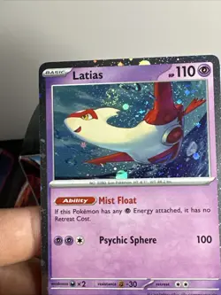 Latias - 139 (Cosmo Holo SWIRL 🌀) 139 Sv: Scarlet & Violet Promo Cards Holo - Image 4