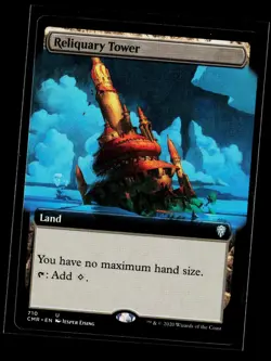 Reliquary Tower - 710 - Extended Art - Commander Legends -MTG - NM - Image 1